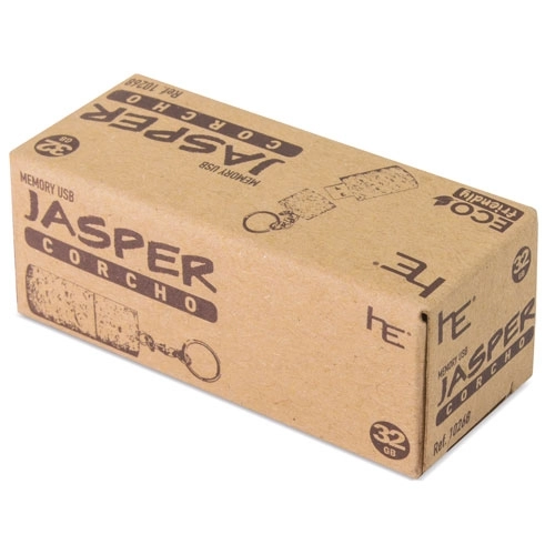 Immagine PORTACHIAVI USB 32GB SUGHERO