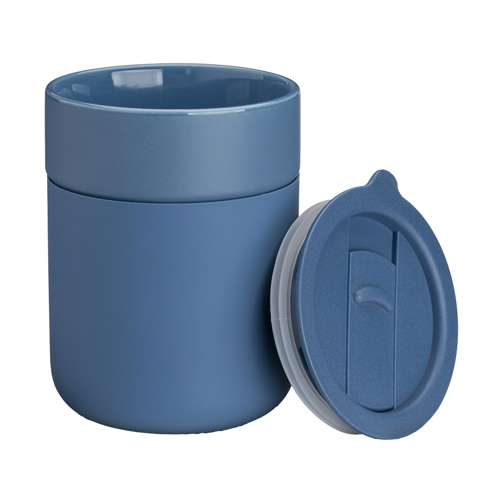Immagine Tazza in ceramica con rivestimento in silicone da 300 ml