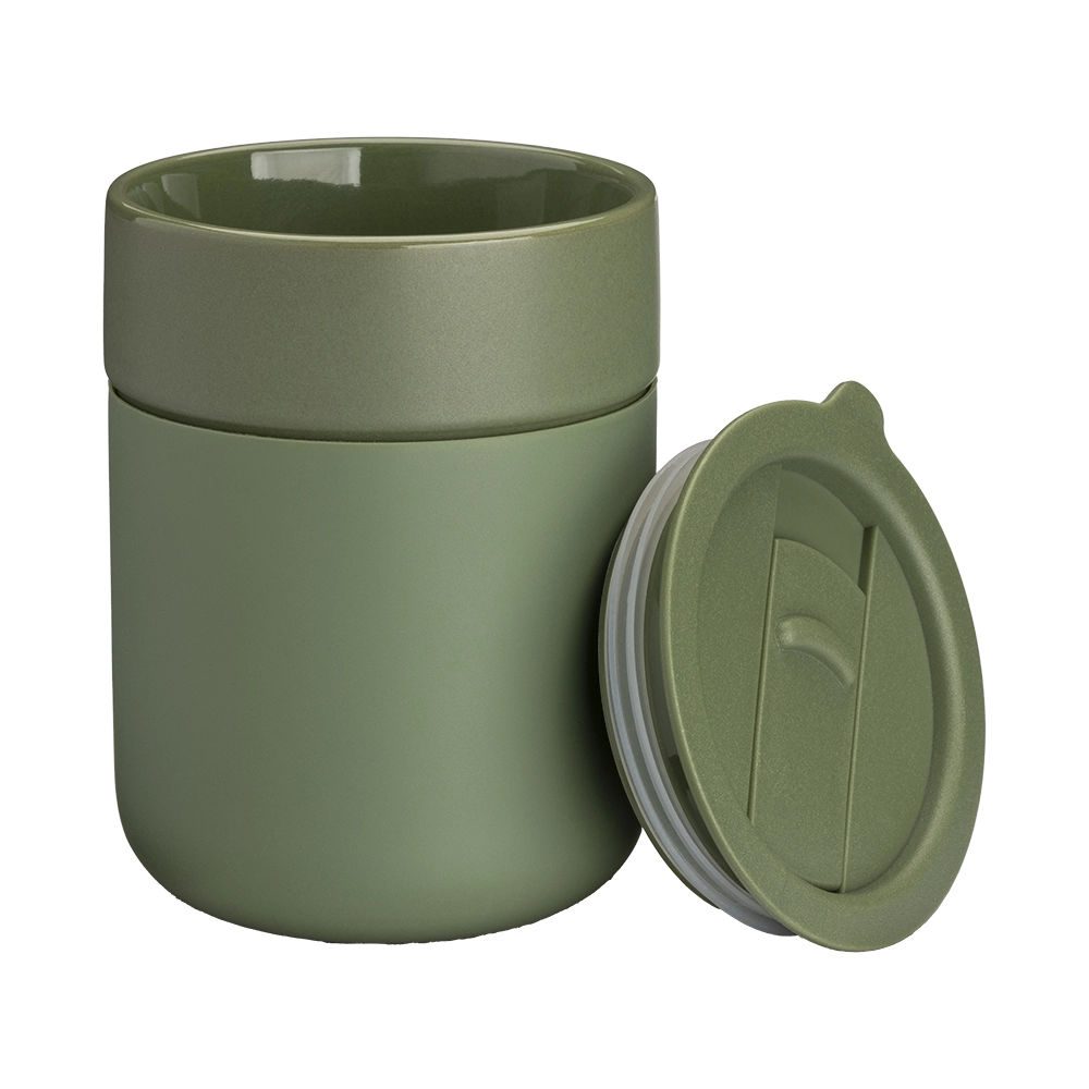 Immagine Tazza in ceramica con rivestimento in silicone da 300 ml