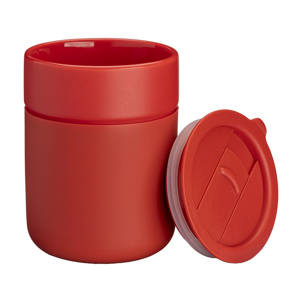 Immagine Tazza in ceramica con rivestimento in silicone da 300 ml