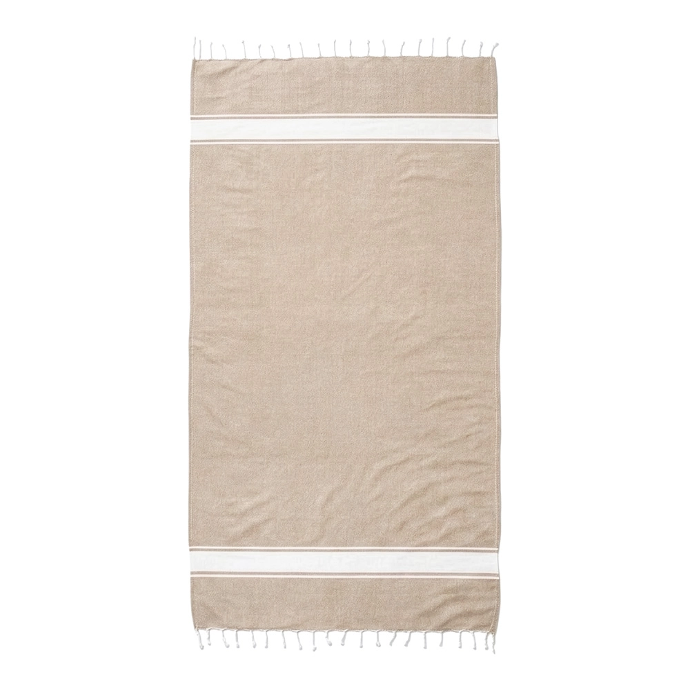 Immagine Telo mare in cotone riciclato da 150 g/m2 certificato GRS