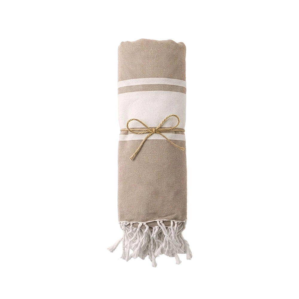Immagine Telo mare in cotone riciclato da 150 g/m2 certificato GRS