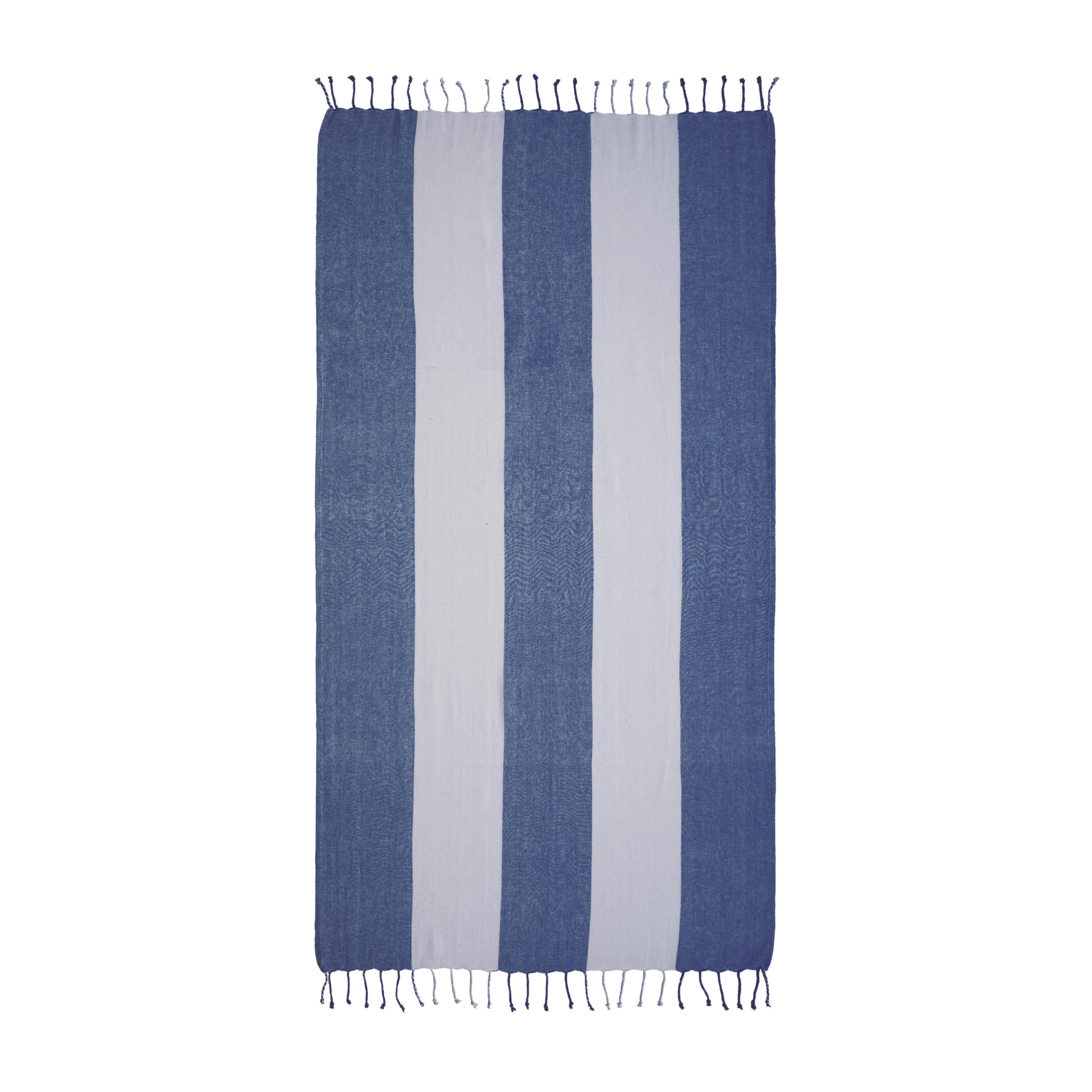 Immagine Telo mare/Fouta in cotone riciclato 180 g/m2 certificato GRS