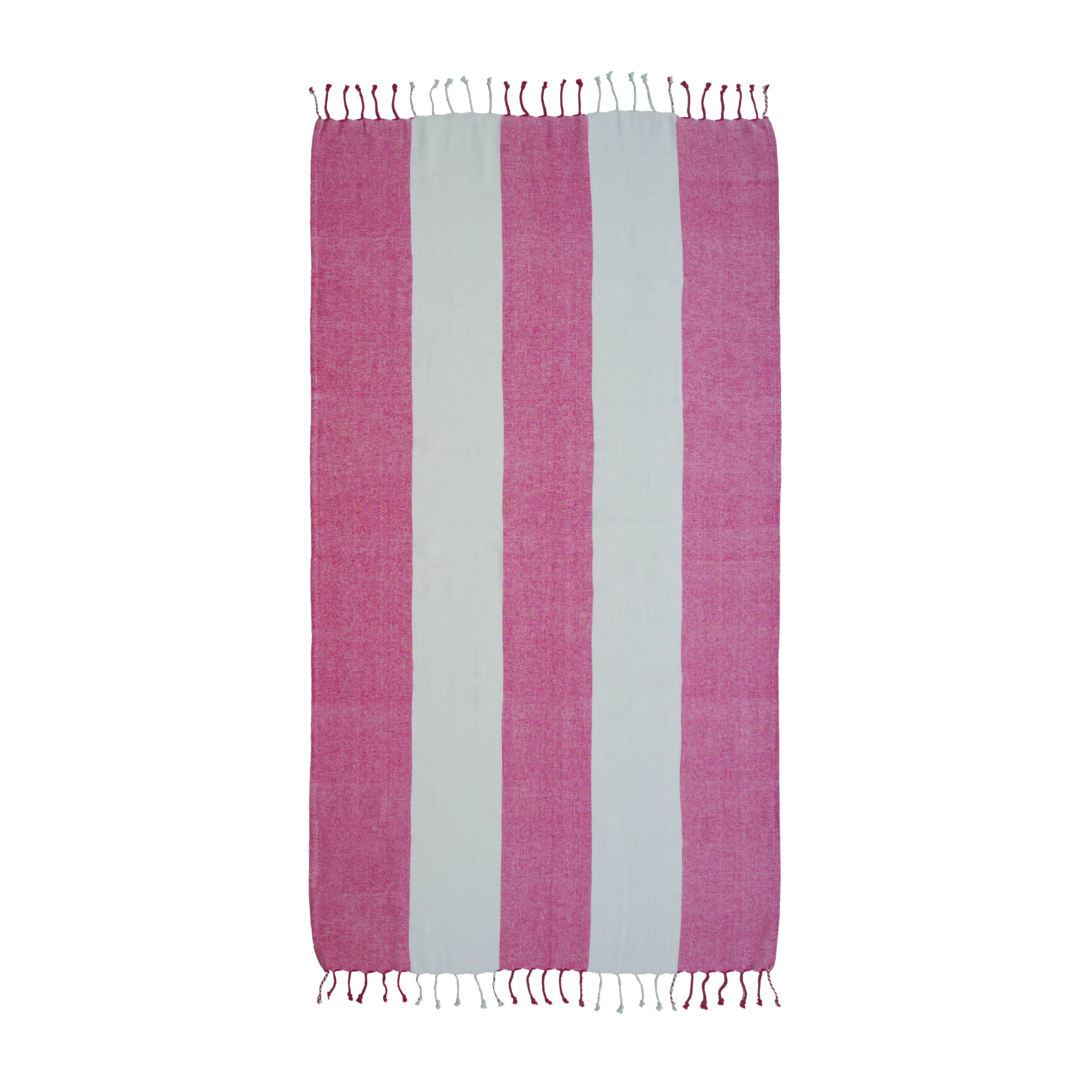 Immagine Telo mare/Fouta in cotone riciclato 180 g/m2 certificato GRS