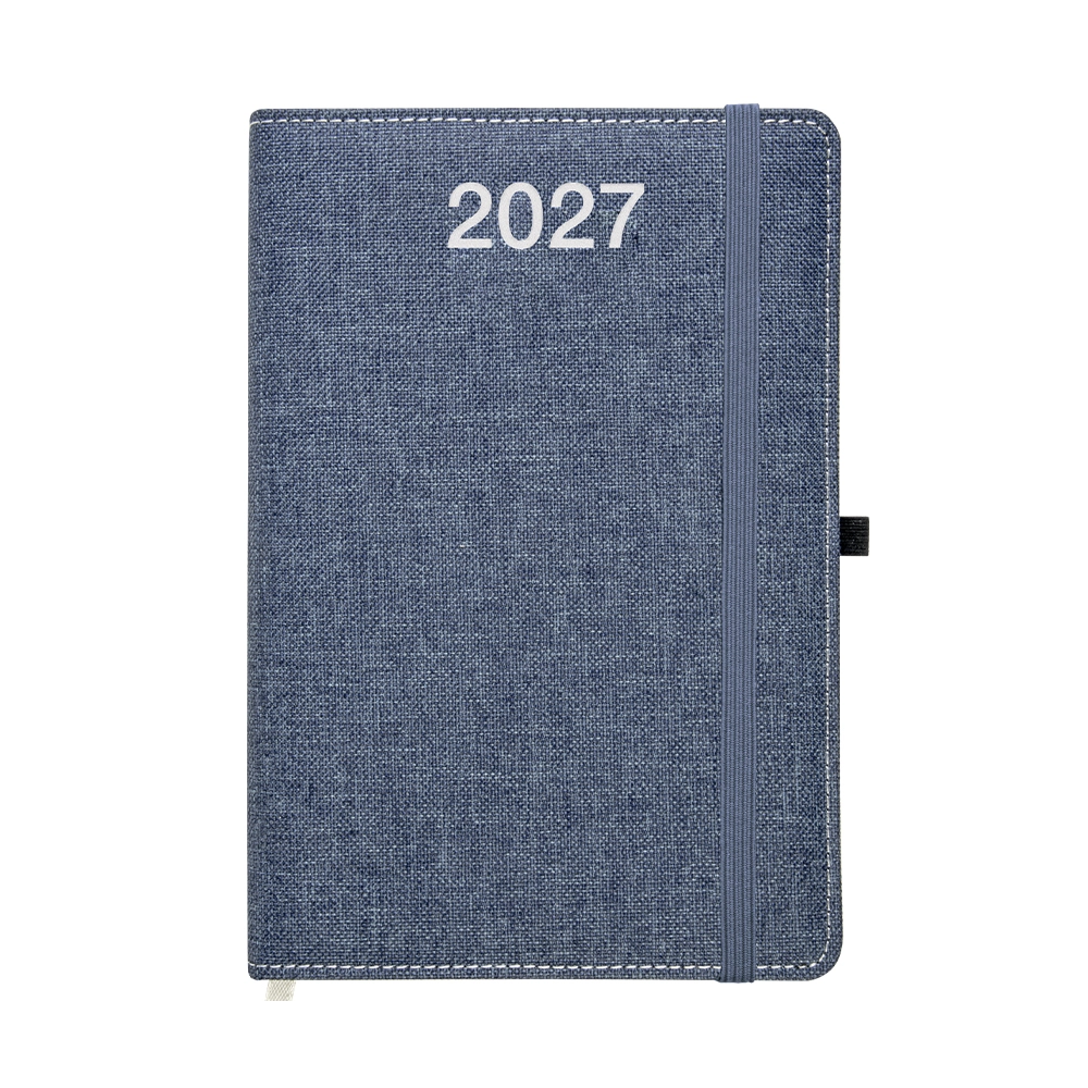 Immagine Agenda settimanale 2027, copertina rigida in PET riciclato con effetto mélange