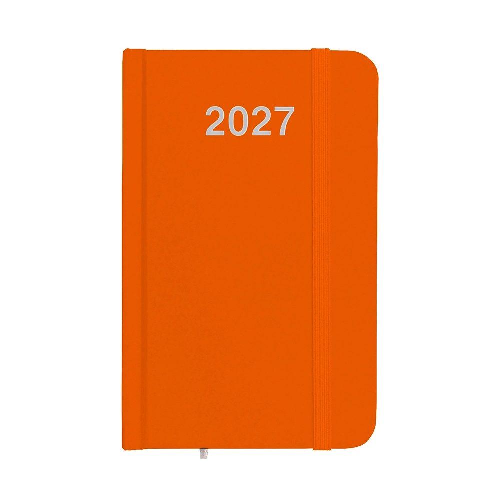Immagine Agenda tascabile settimanale 2027, copertina rigida in cartoncino laminato