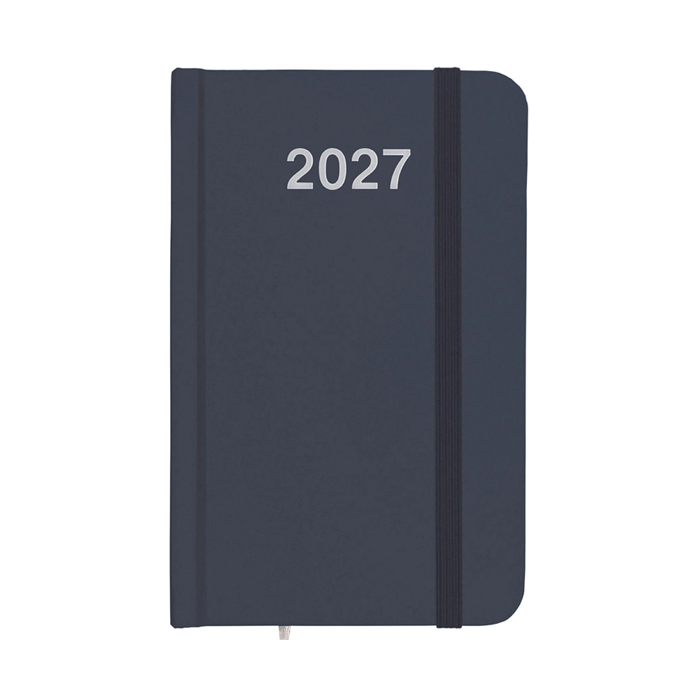 Immagine Agenda tascabile settimanale 2027, copertina rigida in cartoncino laminato