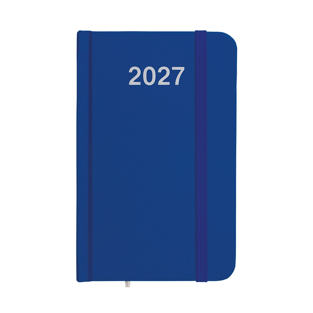 Immagine Agenda tascabile settimanale 2027, copertina rigida in cartoncino laminato