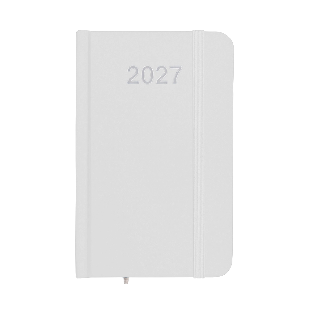 Immagine Agenda tascabile settimanale 2027, copertina rigida in cartoncino laminato