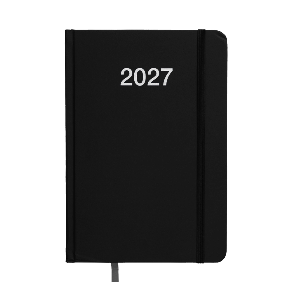 Immagine Agenda giornaliera 2027, copertina rigida in cartoncino laminato