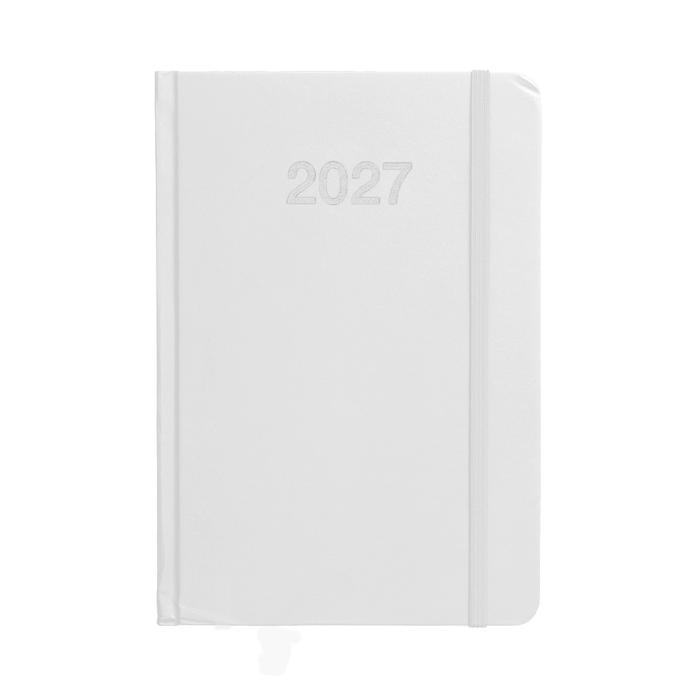 Immagine Agenda giornaliera 2027, copertina rigida in cartoncino laminato