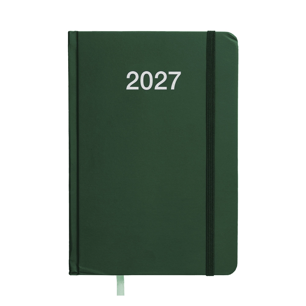 Immagine Agenda giornaliera 2027, copertina rigida in cartoncino laminato