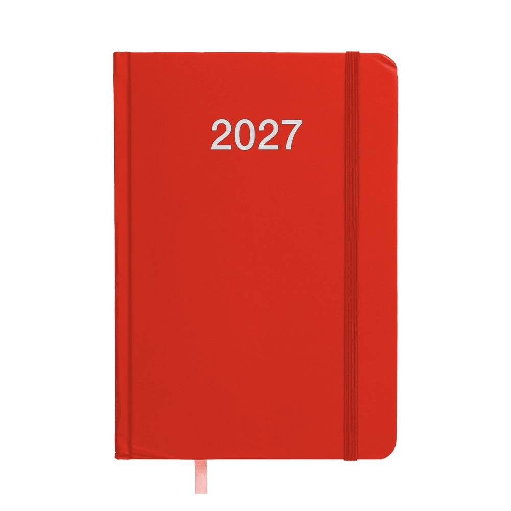 Immagine Agenda giornaliera 2027, copertina rigida in cartoncino laminato