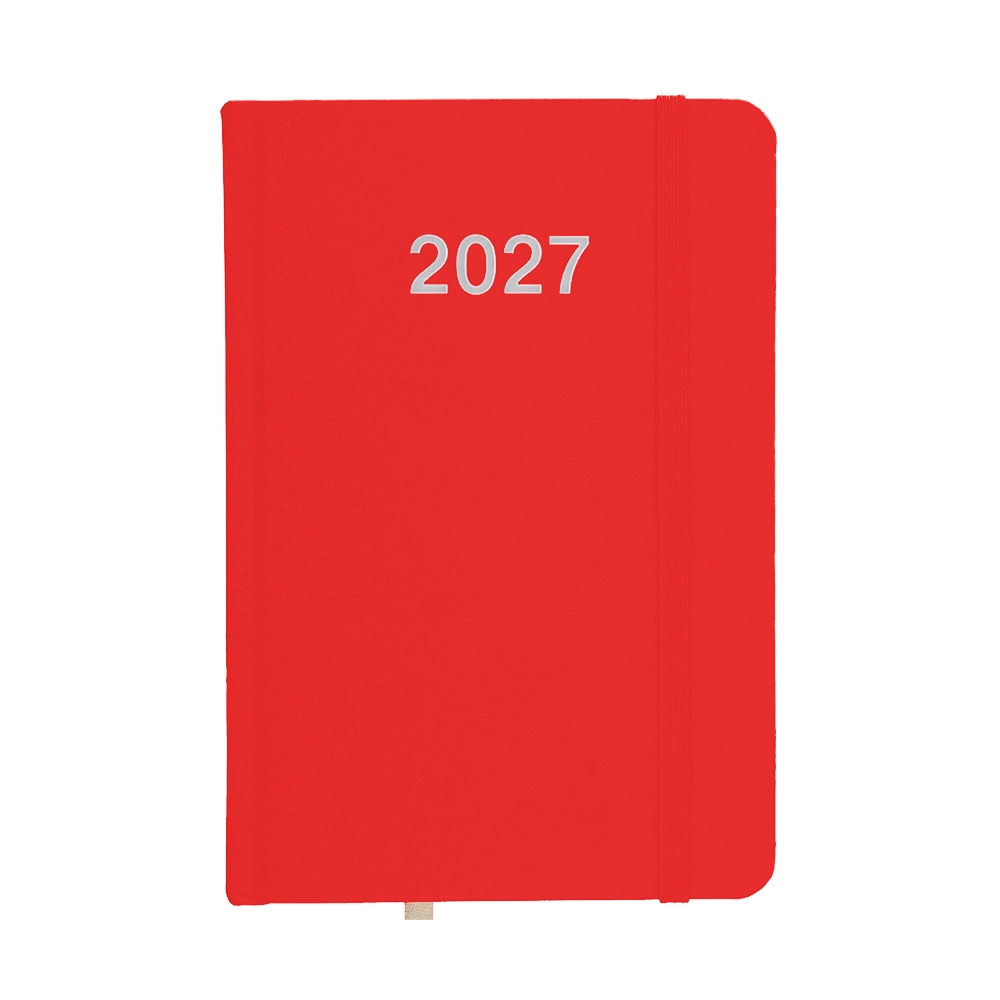 Immagine Agenda giornaliera 2027, copertina rigida in cartoncino laminato