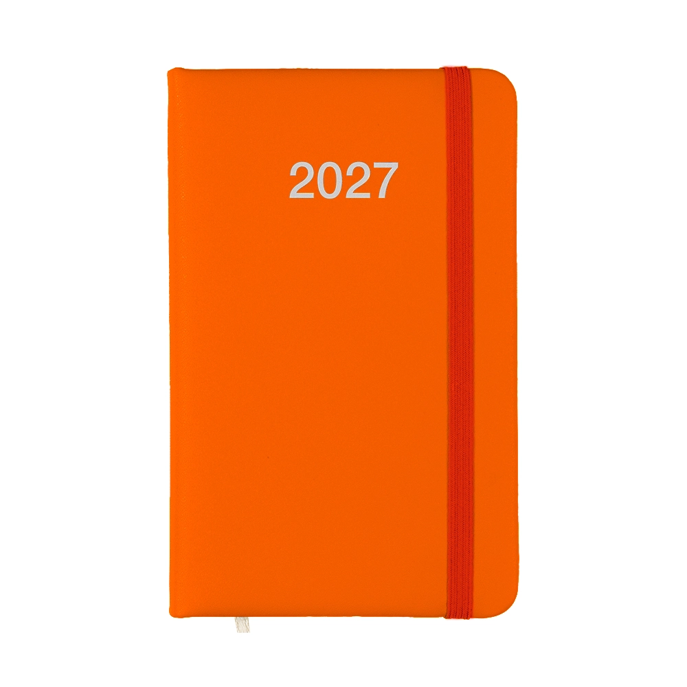 Immagine Agenda tascabile settimanale 2027 con copertina rigida in PU