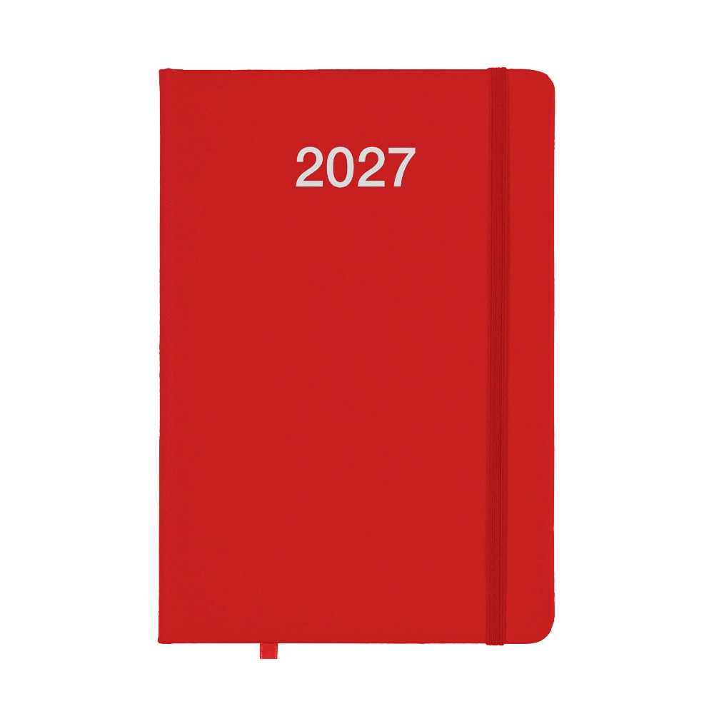 Immagine Agenda giornaliera 2027 con copertina rigida in PU