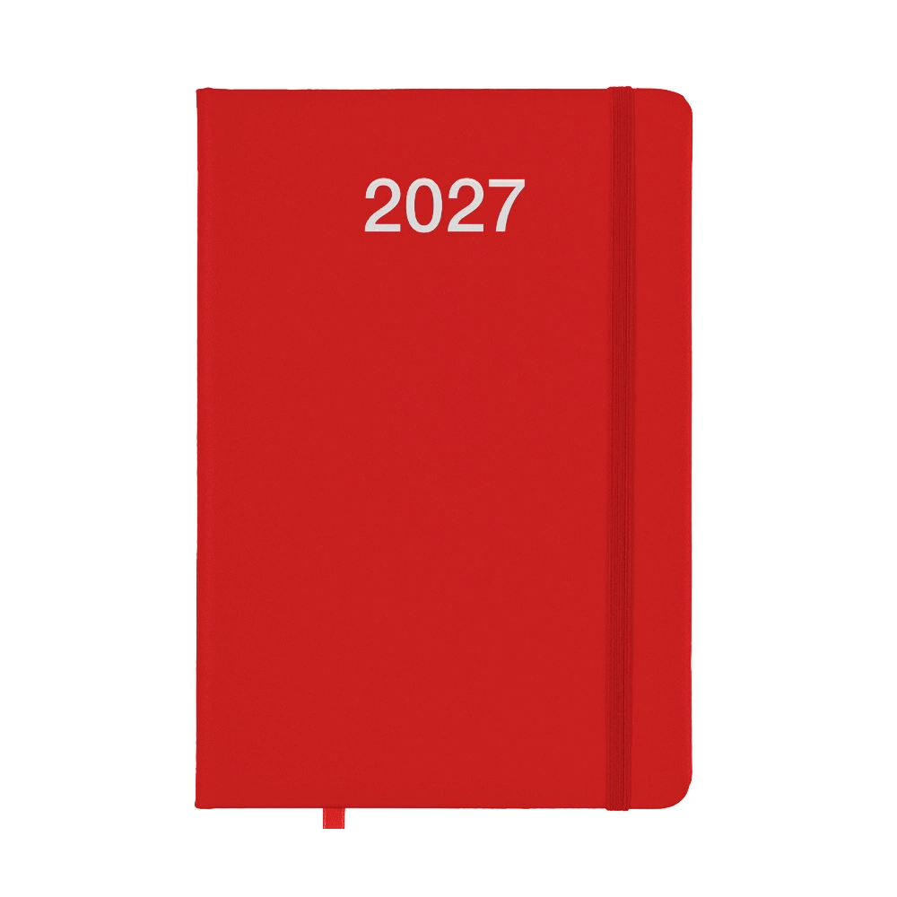Immagine Agenda giornaliera 2027 con copertina rigida in PU