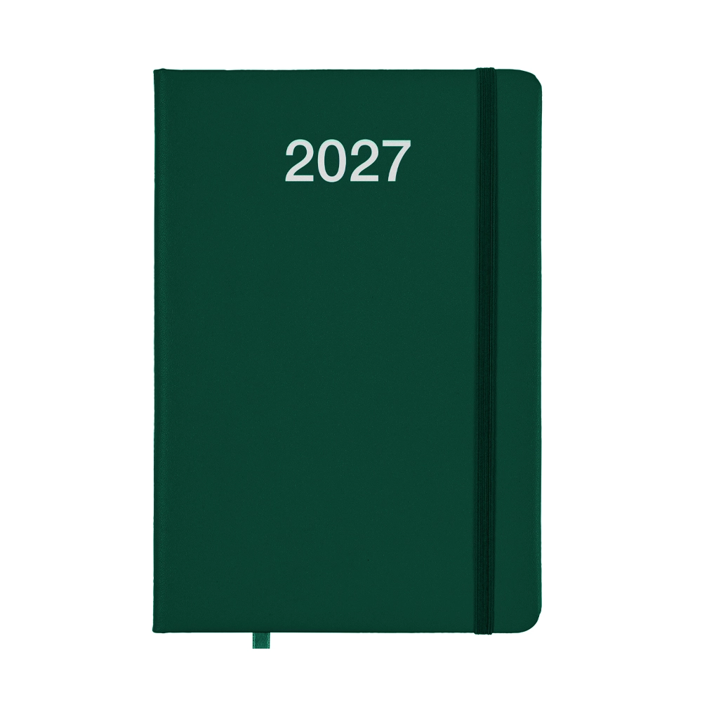 Immagine Agenda giornaliera 2027 con copertina rigida in PU
