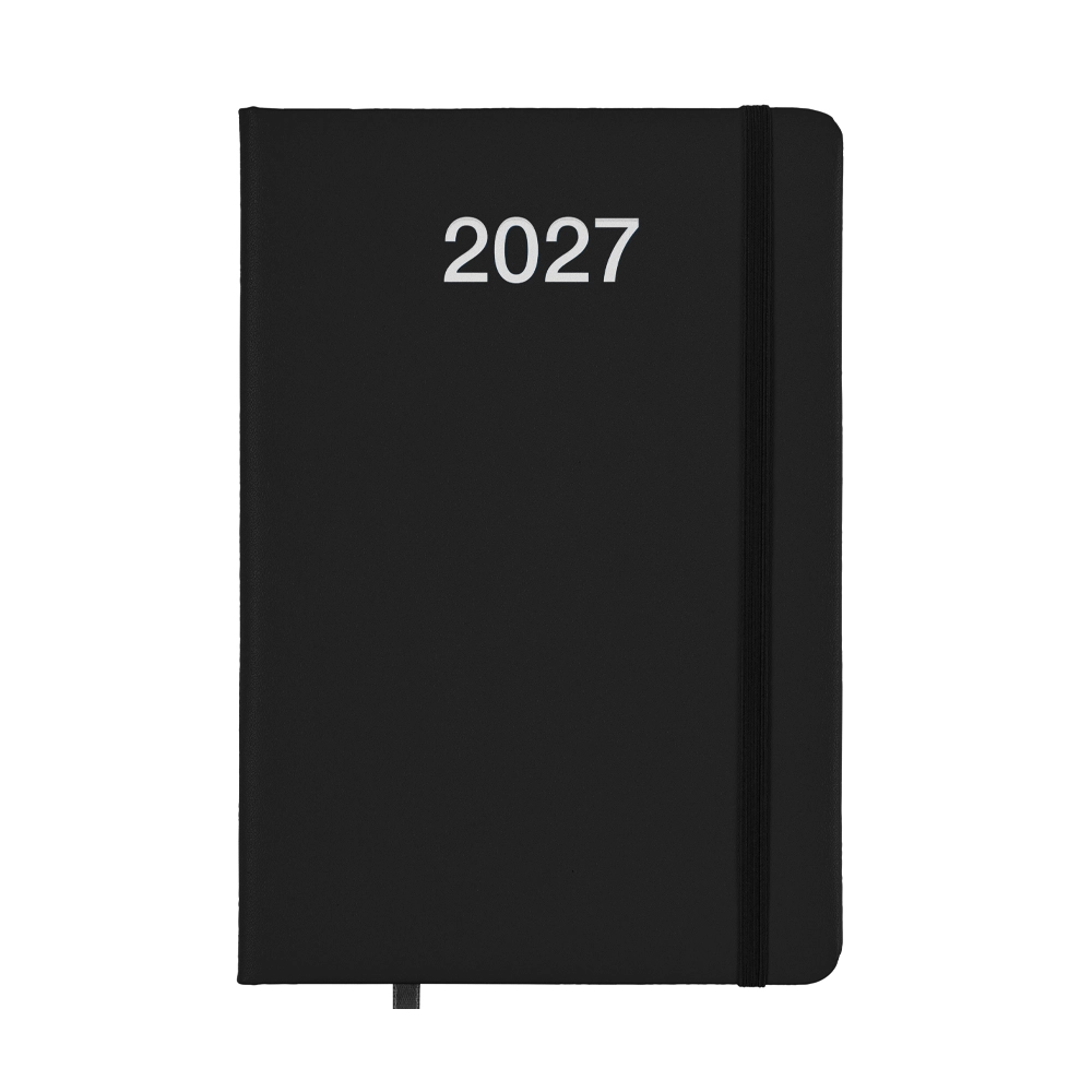 Immagine Agenda giornaliera 2027 con copertina rigida in PU