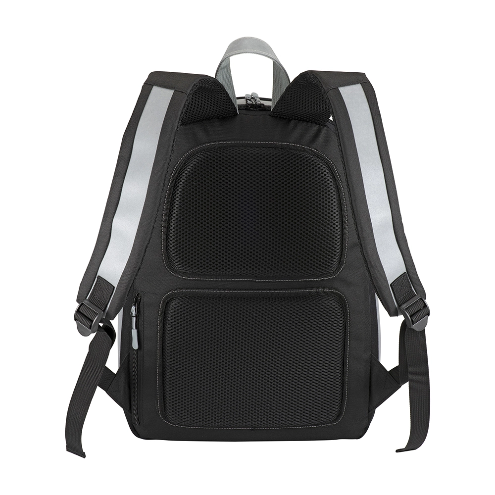 Immagine Zaino porta PC in Canvas con inserti in ecopelle ad alta visibilita