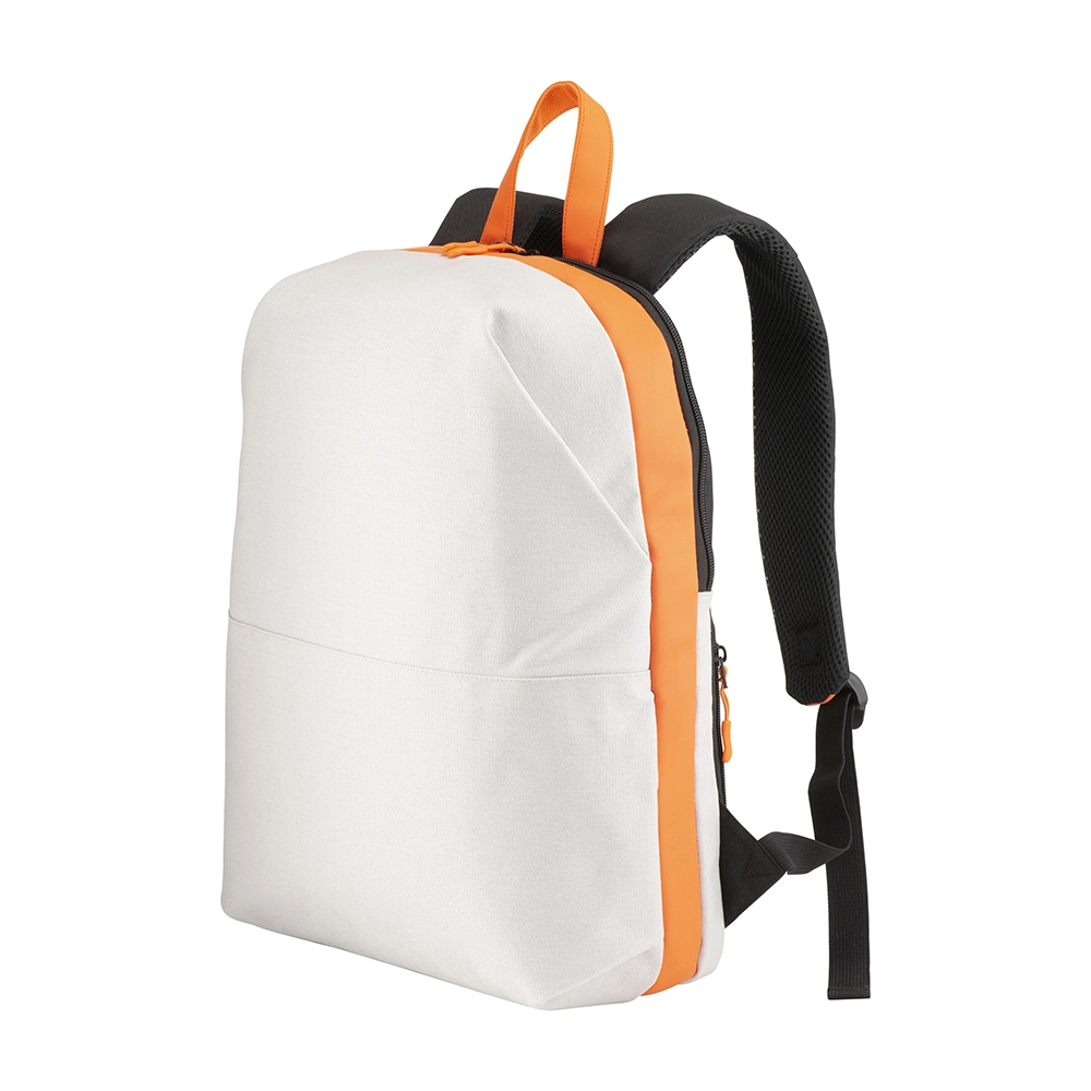 Immagine Zaino porta PC in Canvas con inserti in ecopelle ad alta visibilita