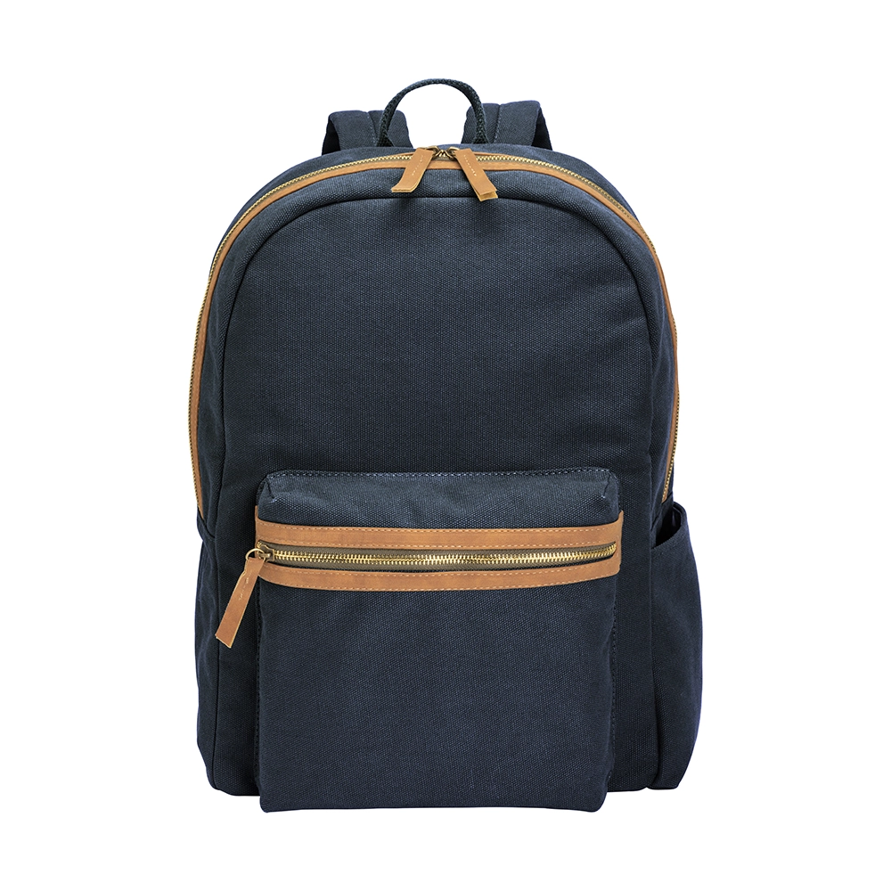 Immagine Zaino in canvas riciclato con compartimento imbottittito per notebook