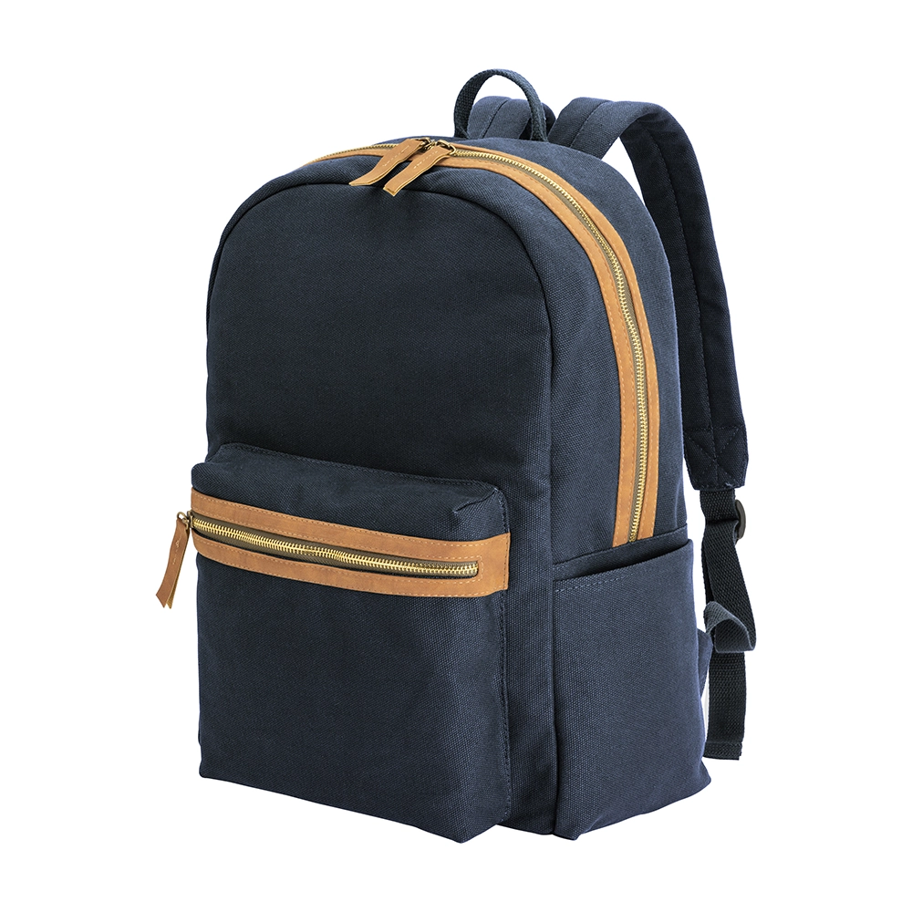 Immagine Zaino in canvas riciclato con compartimento imbottittito per notebook