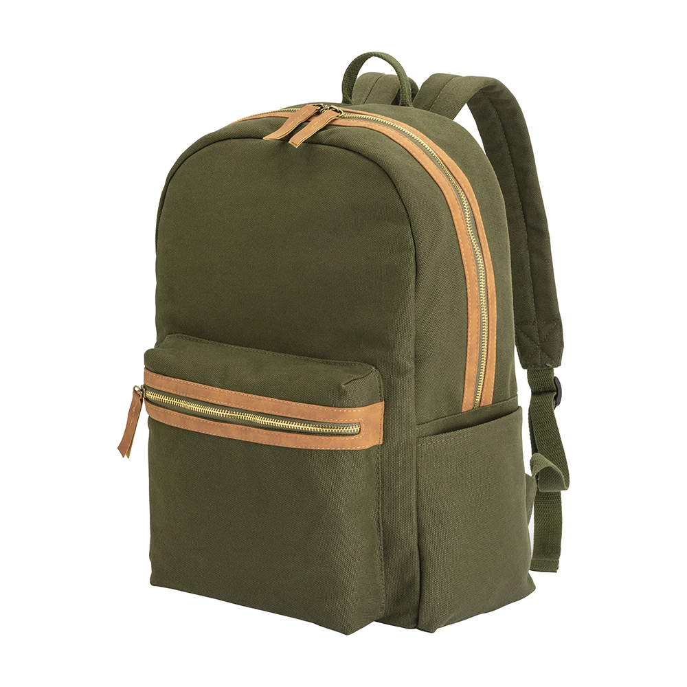 Immagine Zaino in canvas riciclato con compartimento imbottittito per notebook