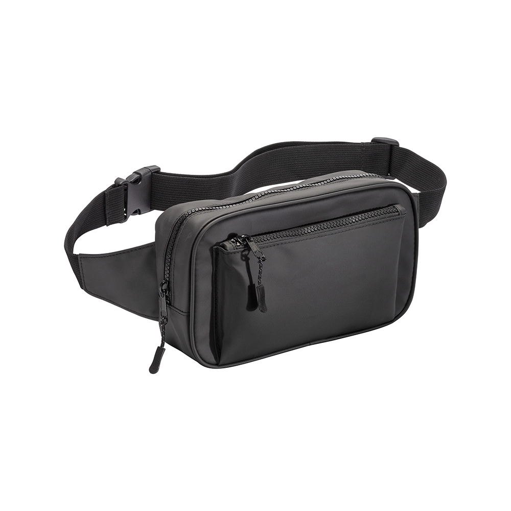 Immagine Marsupio in poliestere water resistant. Tasca frontale con cerniera e cintura regolabile