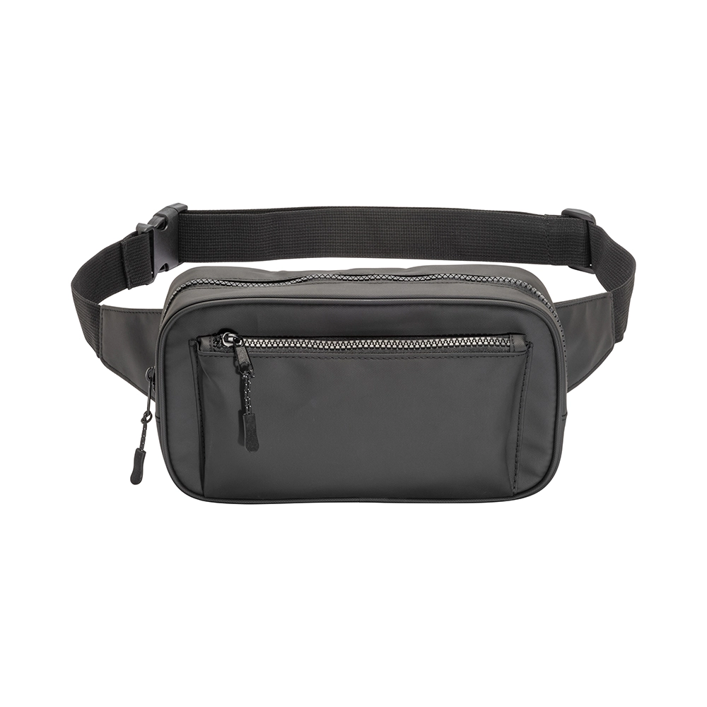Immagine Marsupio in poliestere water resistant. Tasca frontale con cerniera e cintura regolabile