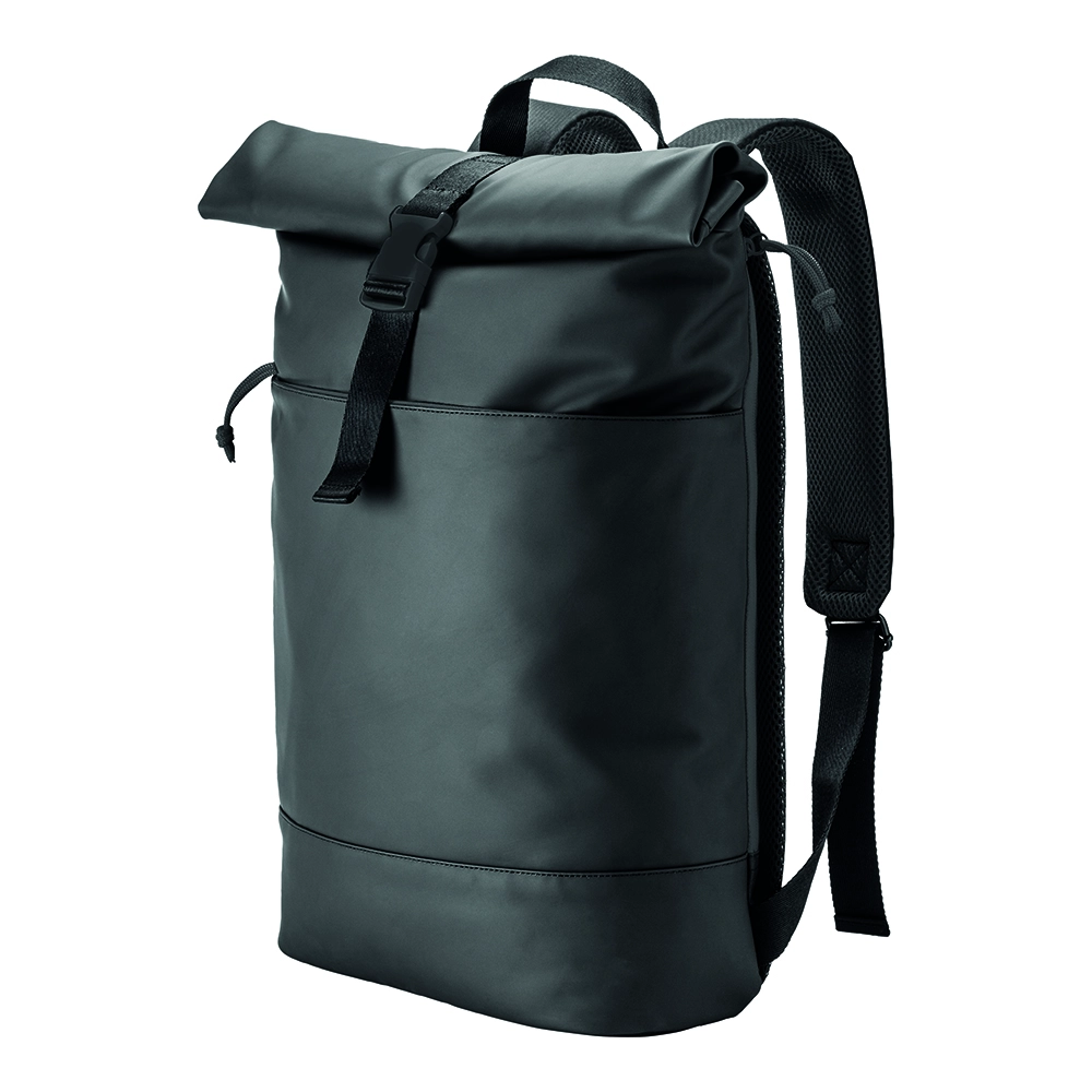 Immagine Zaino porta pc in soft pu water resistant, compartimento notebook