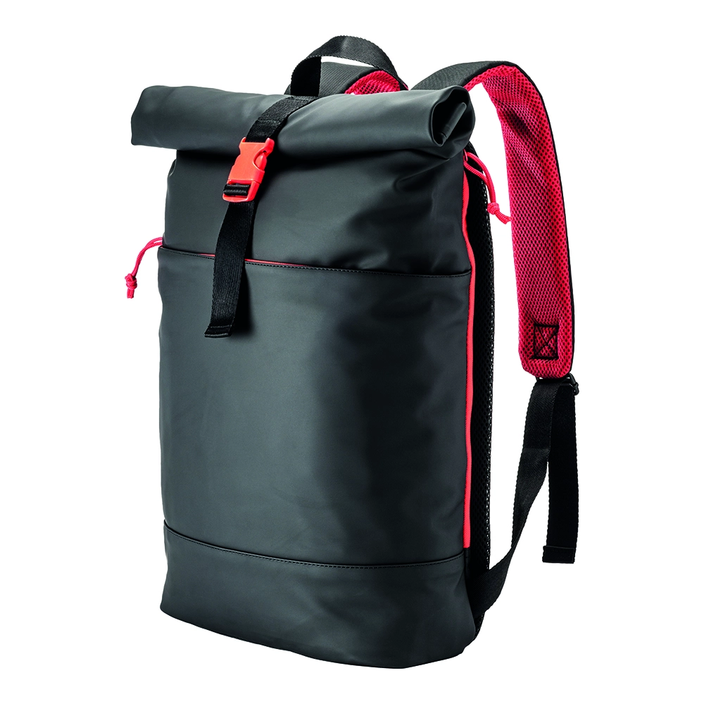 Immagine Zaino porta pc in soft pu water resistant, compartimento notebook