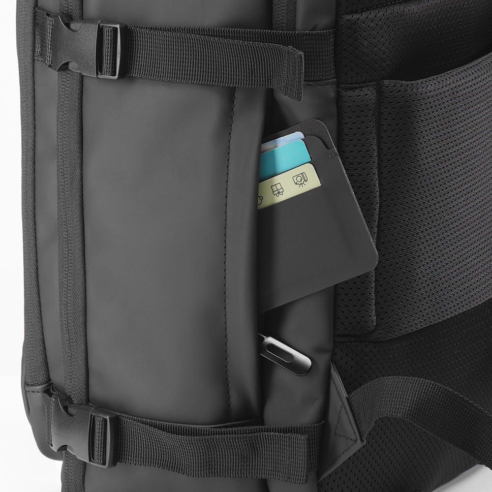 Immagine Zaino da viaggio cabin size con porta pc (15) in soft PU water resistant