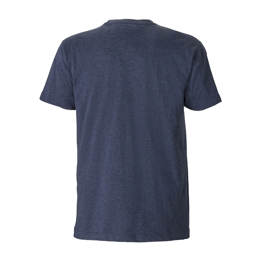 Immagine T-shirt unisex in cotone e poliestere rigenerati da 145 g/m2