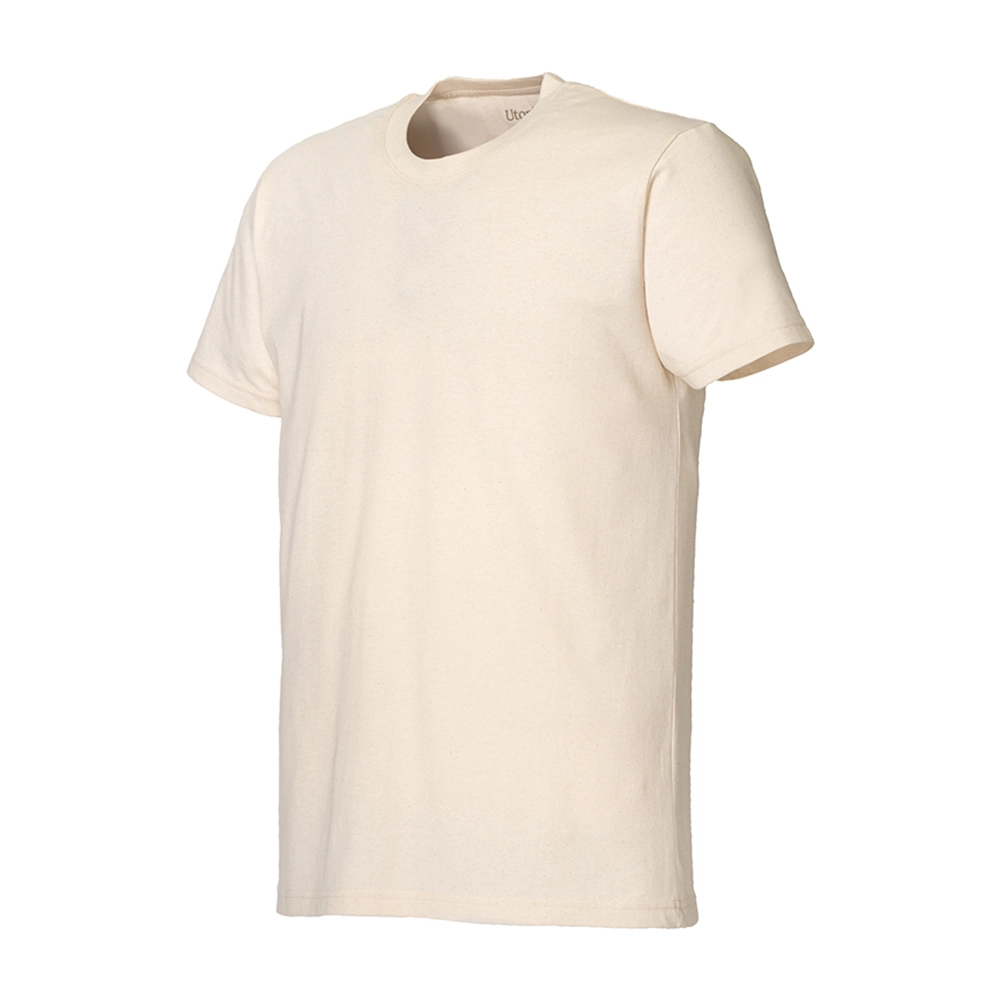 Immagine T-shirt unisex in cotone e poliestere rigenerati da 145 g/m2