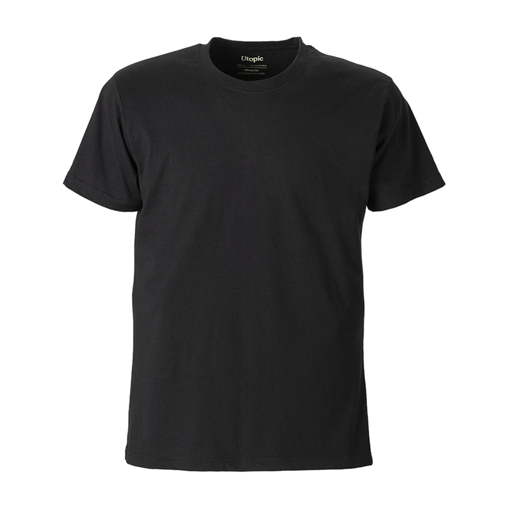 Immagine T-shirt unisex in cotone e poliestere rigenerati da 145 g/m2