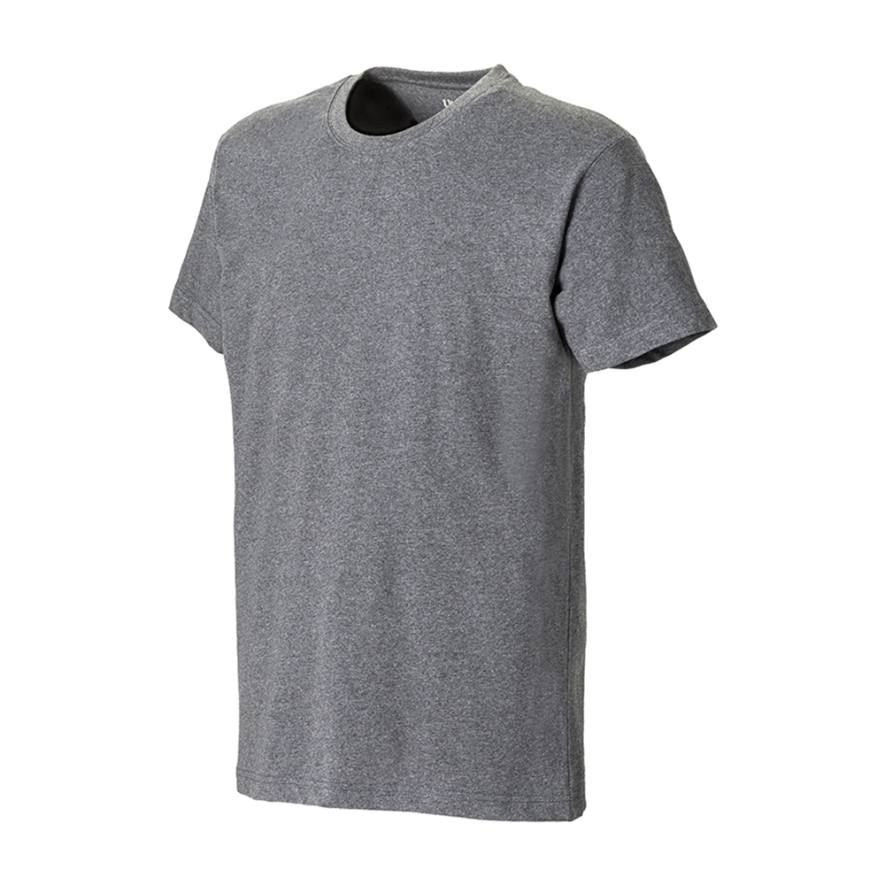 Immagine T-shirt unisex in cotone e poliestere rigenerati da 145 g/m2