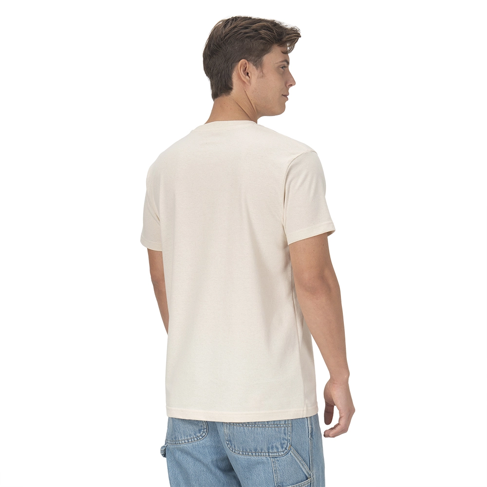 Immagine T-shirt unisex in cotone e poliestere rigenerati da 145 g/m2