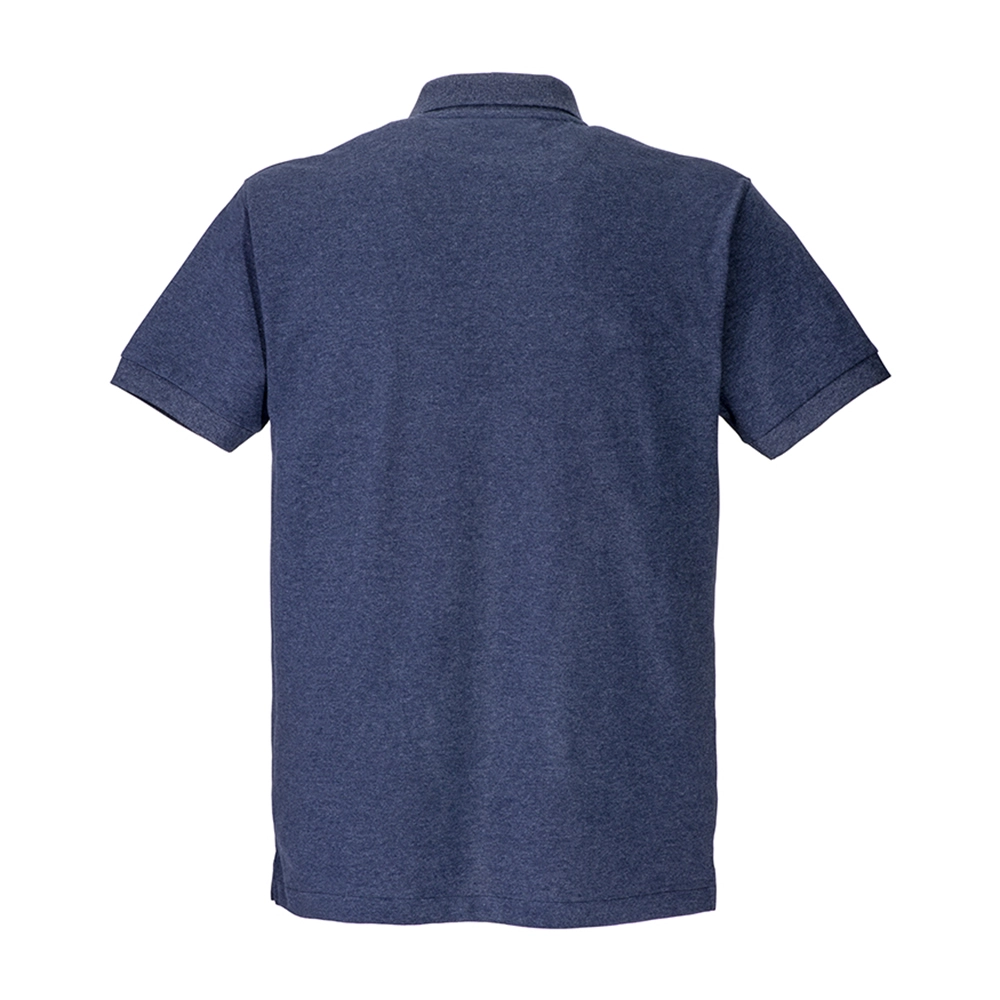 Immagine Polo unisex in cotone e poliestere rigenerati da 200 g/m2