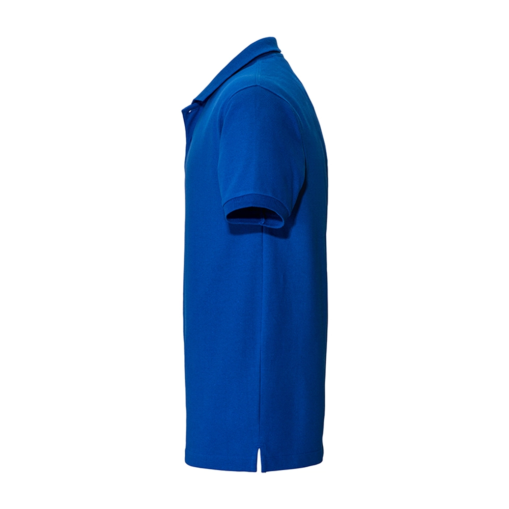 Immagine Polo unisex in cotone e poliestere rigenerati da 200 g/m2