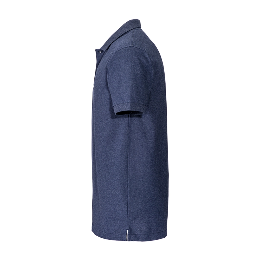 Immagine Polo unisex in cotone e poliestere rigenerati da 200 g/m2