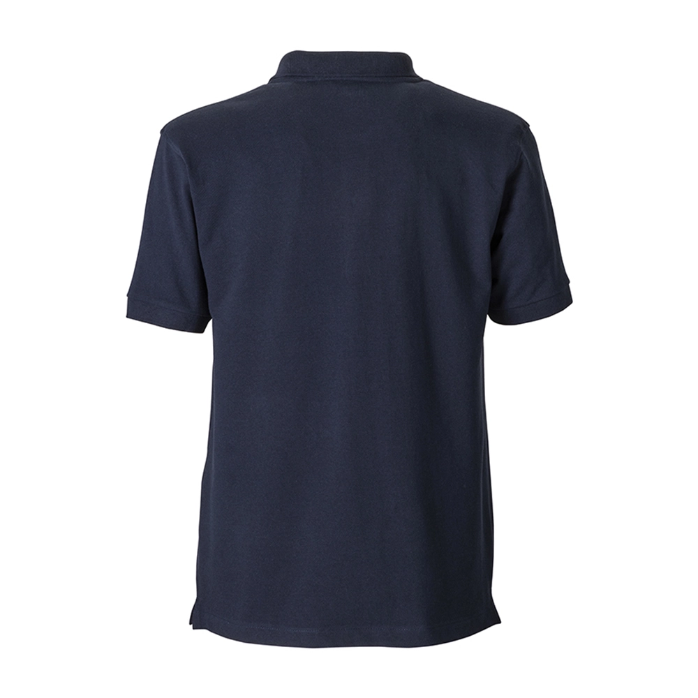 Immagine Polo unisex in cotone e poliestere rigenerati da 200 g/m2
