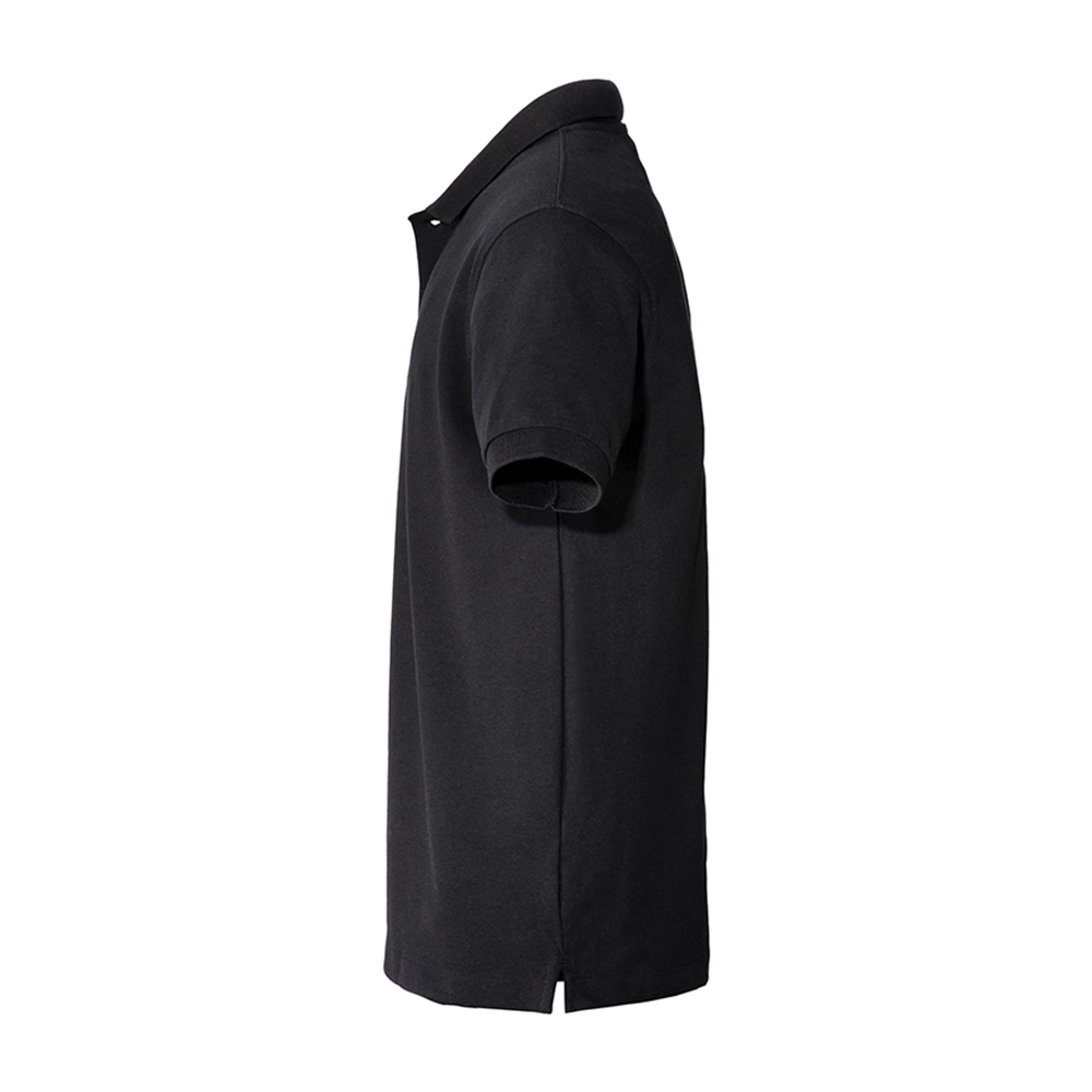 Immagine Polo unisex in cotone e poliestere rigenerati da 200 g/m2