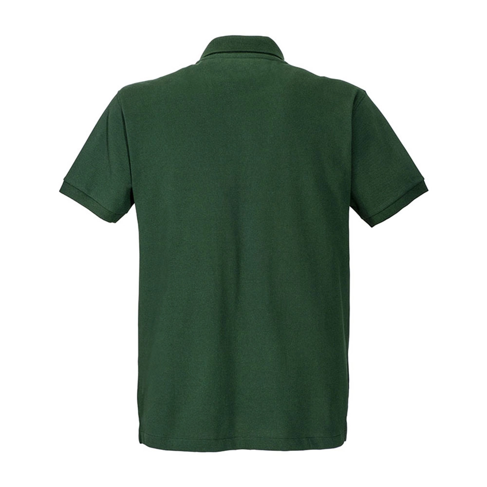 Immagine Polo unisex in cotone e poliestere rigenerati da 200 g/m2