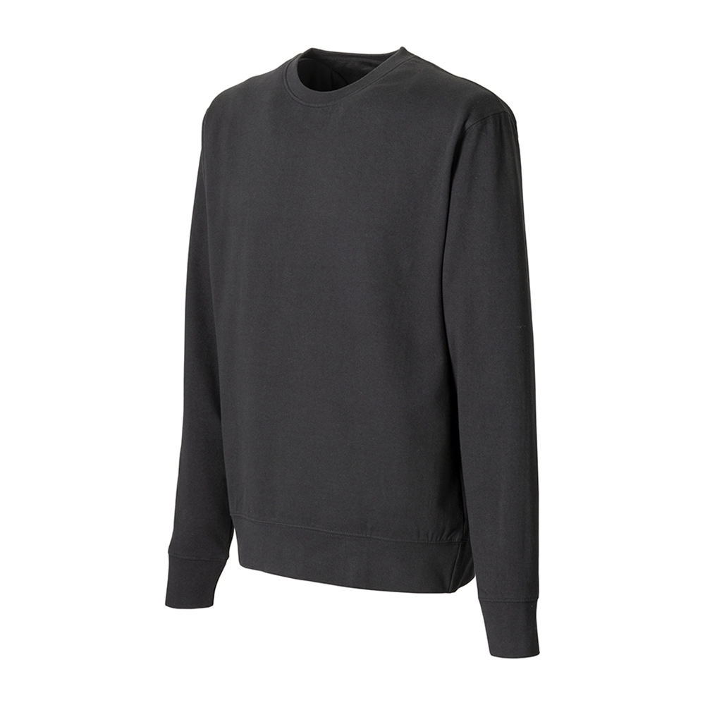 Immagine Felpa girocollo unisex in cotone e poliestere rigenerati da 280 g/m2