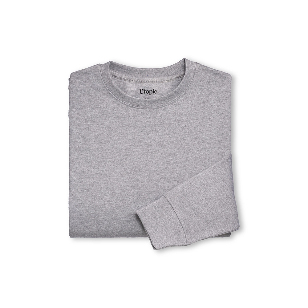 Immagine Felpa girocollo unisex in cotone e poliestere rigenerati da 280 g/m2