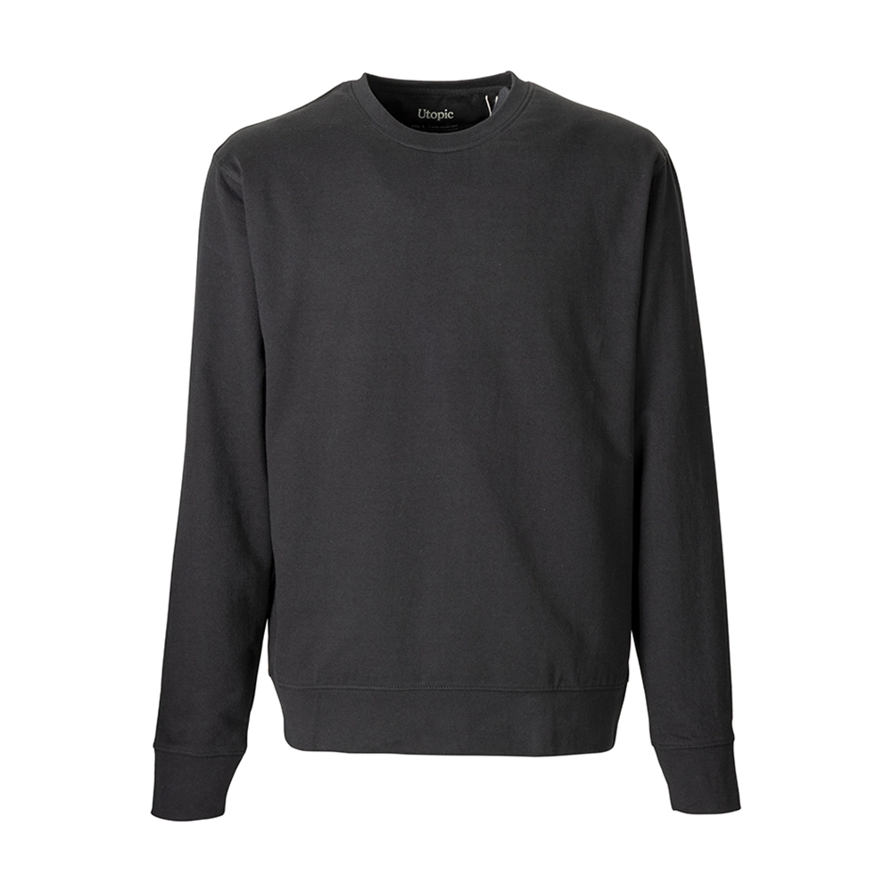 Immagine Felpa girocollo unisex in cotone e poliestere rigenerati da 280 g/m2
