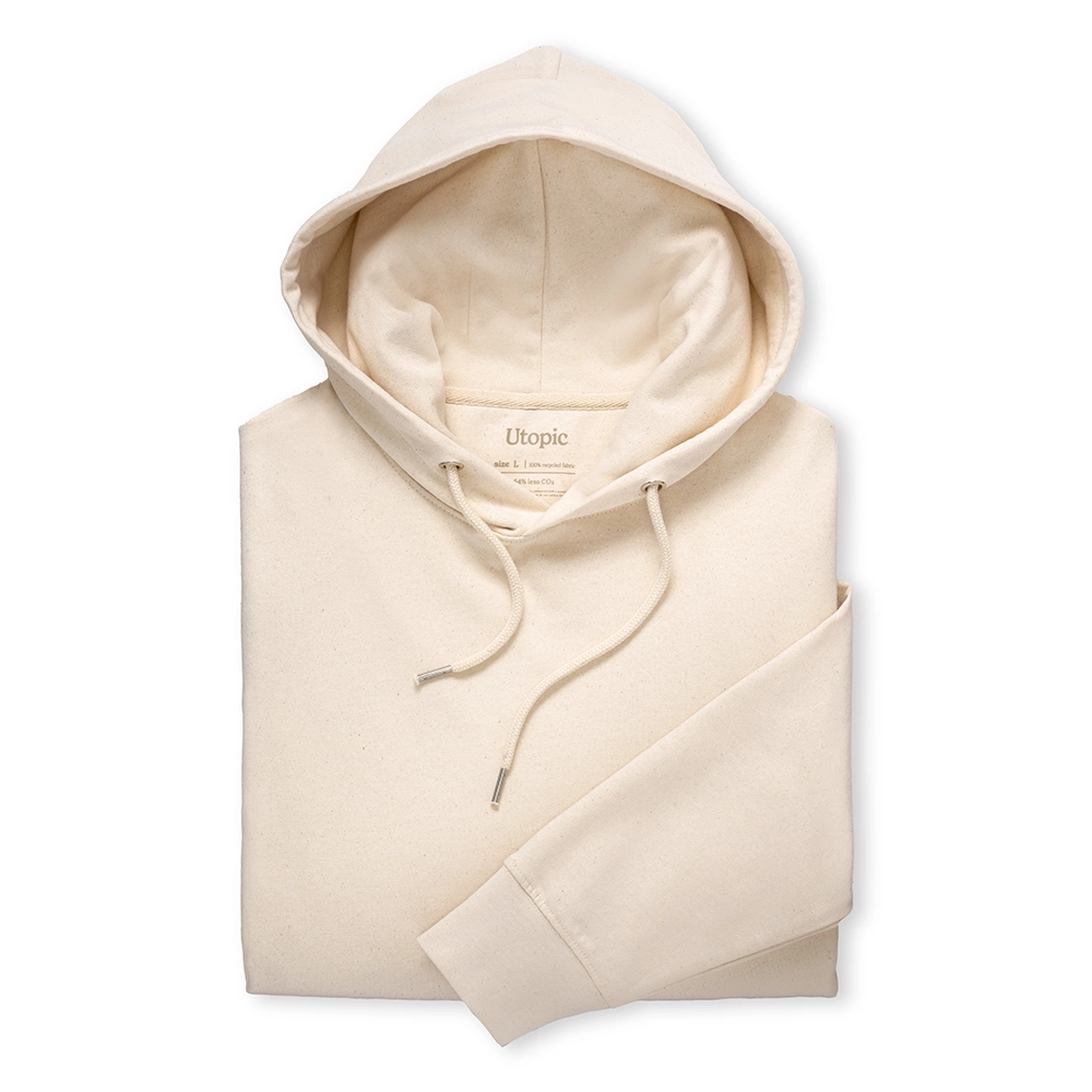 Immagine Felpa con cappuccio unisex in cotone e poliestere rigenerati da 280 g/m2