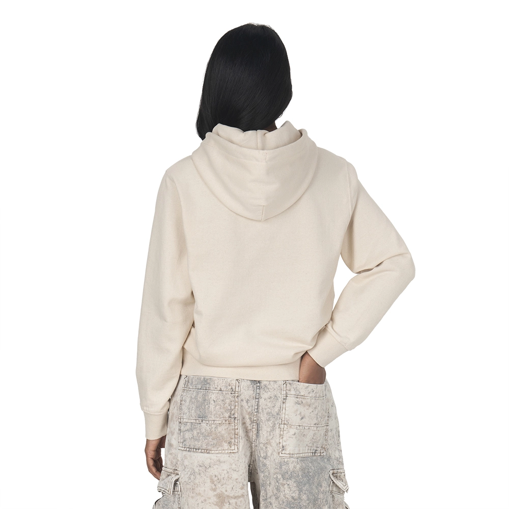 Immagine Felpa con cappuccio unisex in cotone e poliestere rigenerati da 280 g/m2