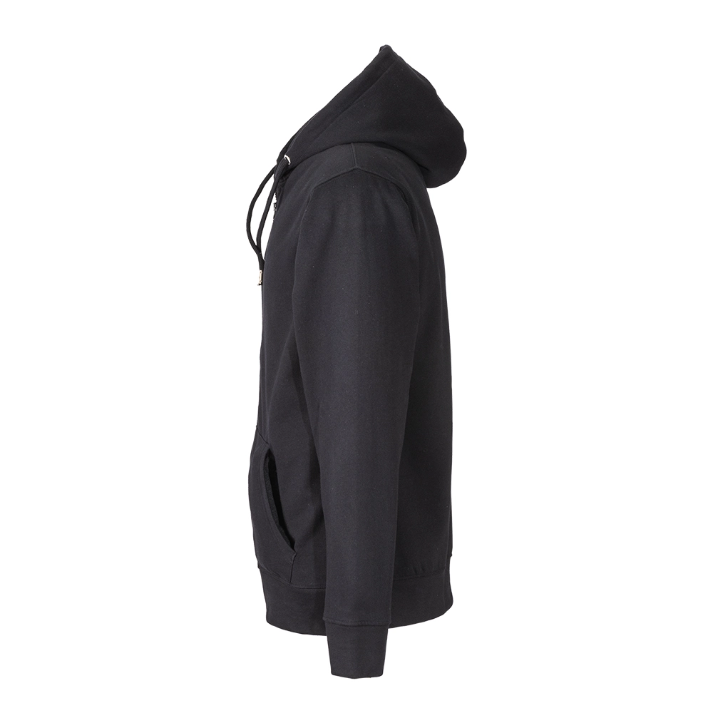 Immagine Felpa con cappuccio e zip unisex in cotone e poliestere rigenerati da 280 g/m2
